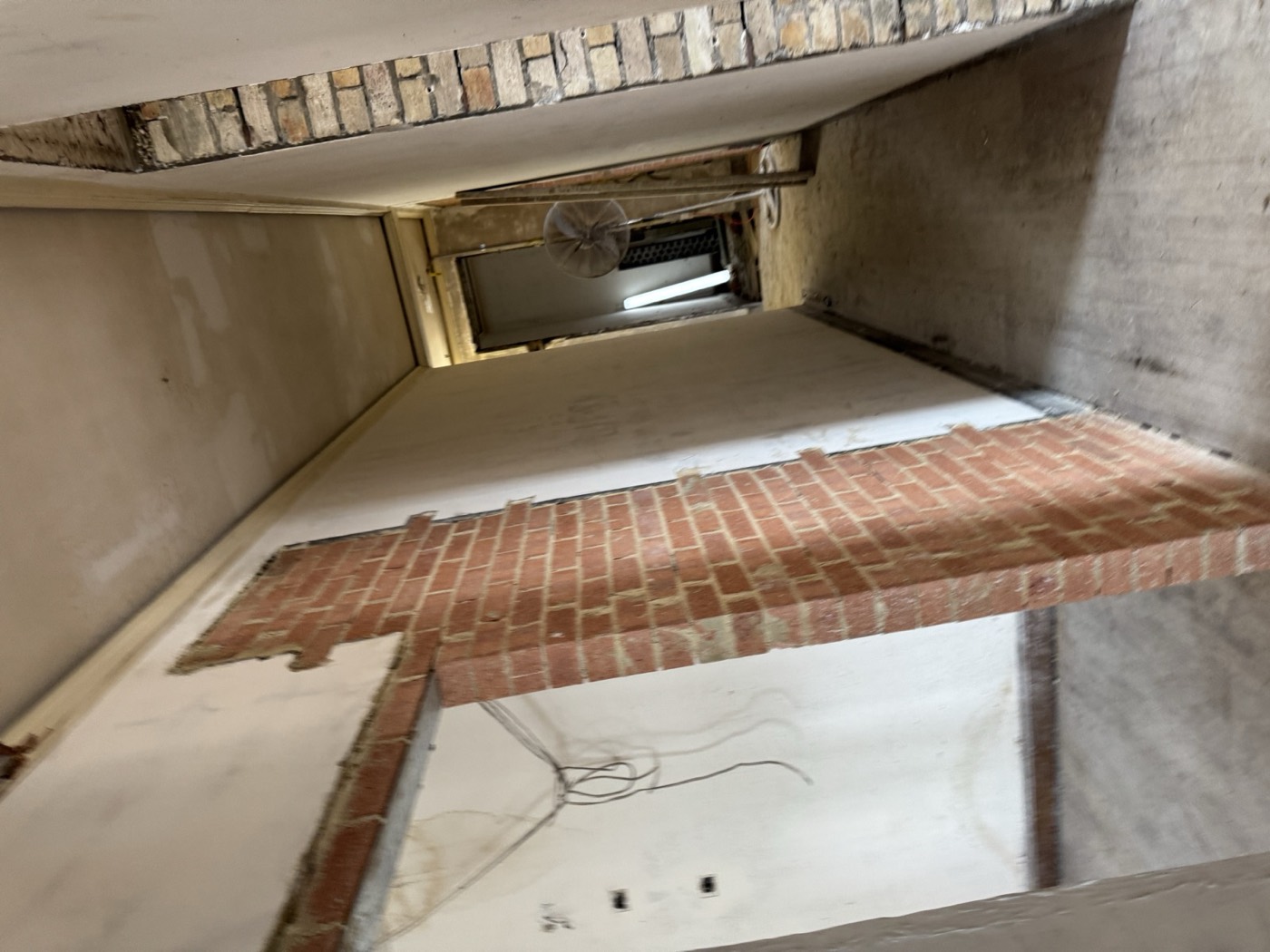 Corridor walls re-planned