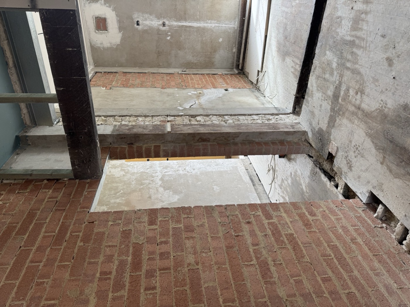 Doors closed, new beam in
