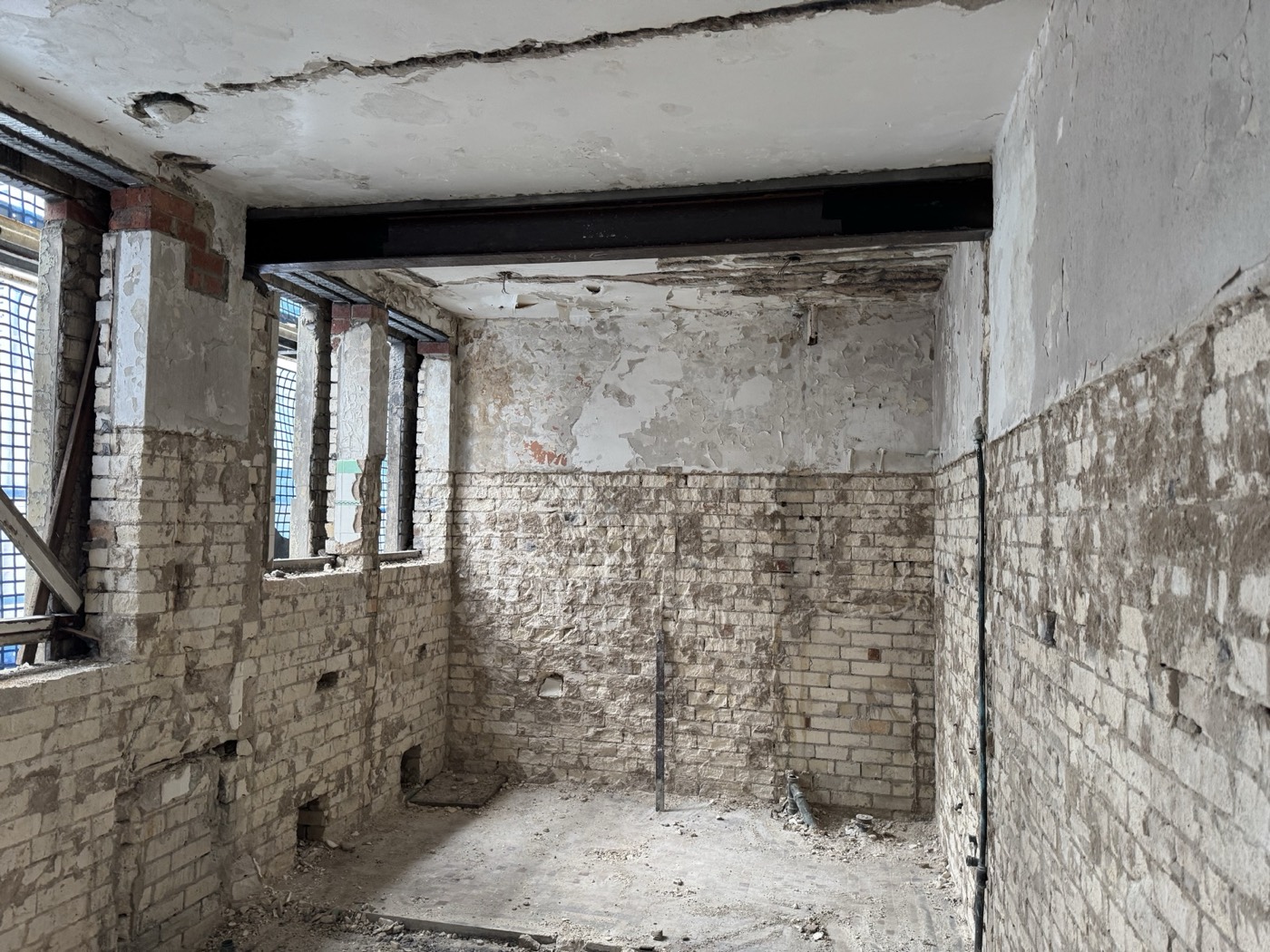 Structural steel replaced