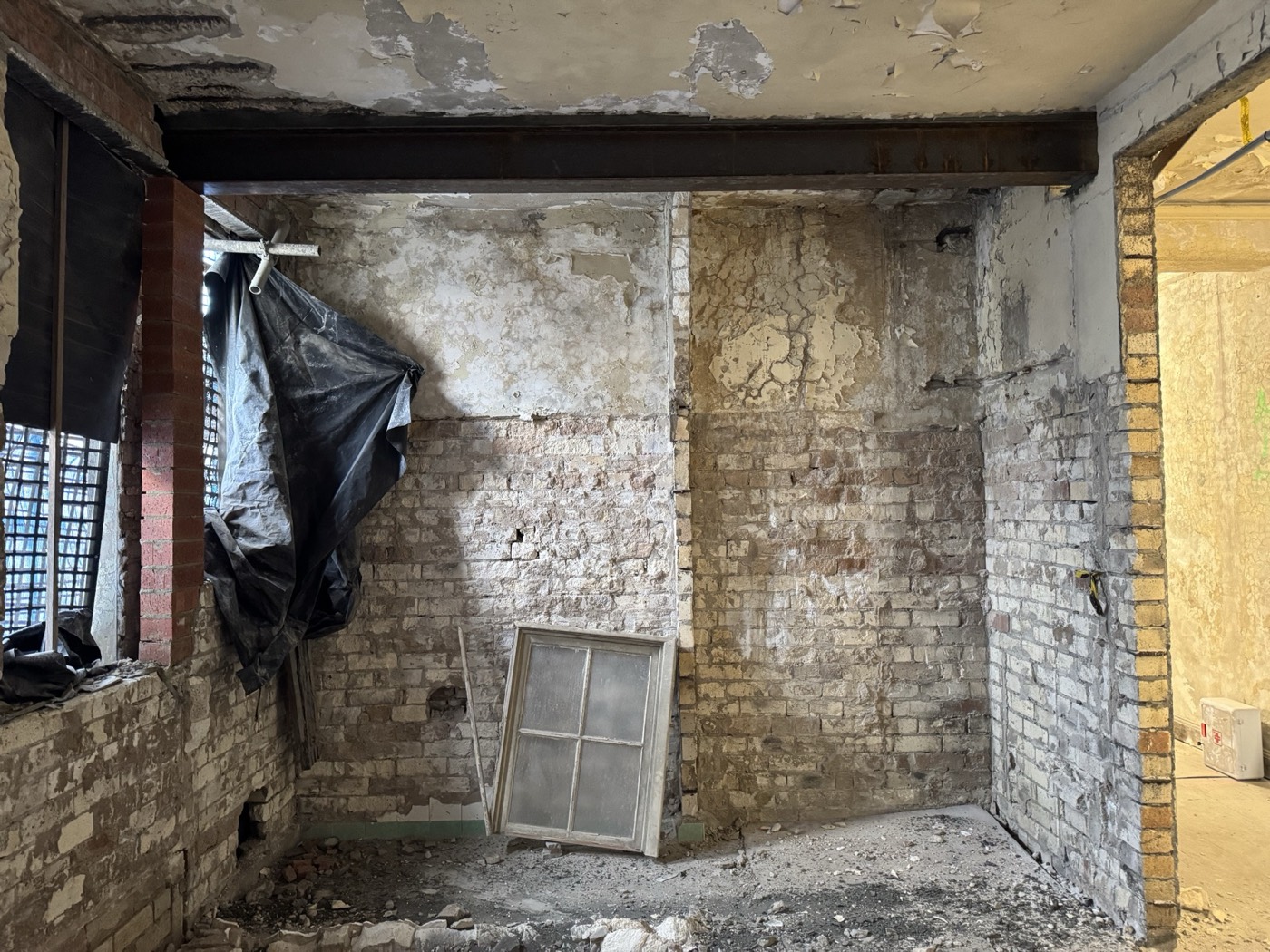 Original corroded beam