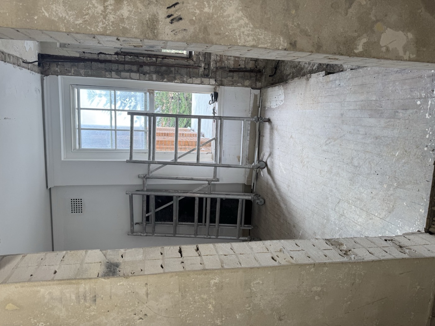 Walls rebuilt with new linings