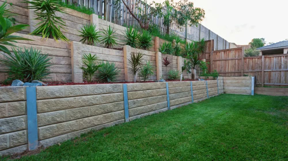 Concrete sleeper terraces, Dee Why