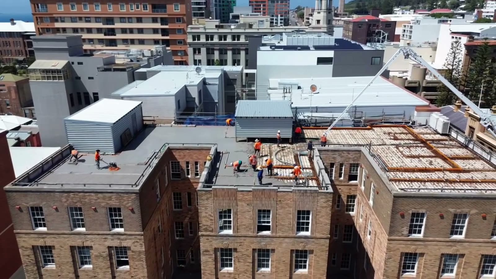 METCON-managed rooftop works, Sydney